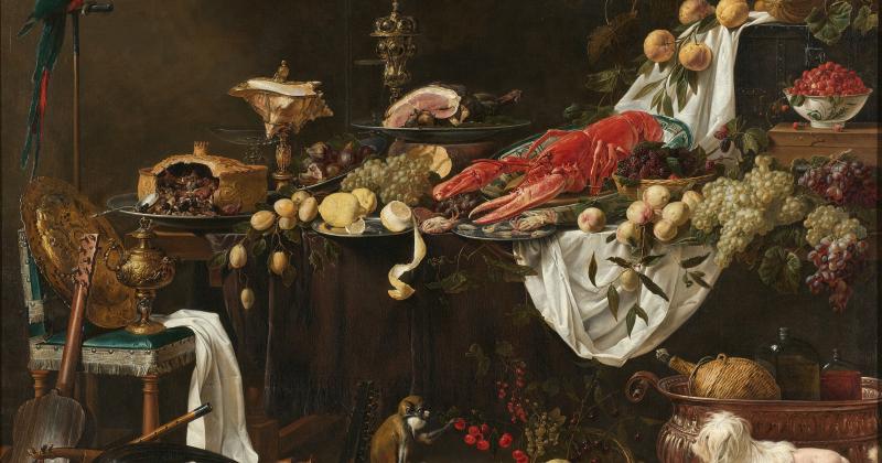Stilleven schilderij oude meesters