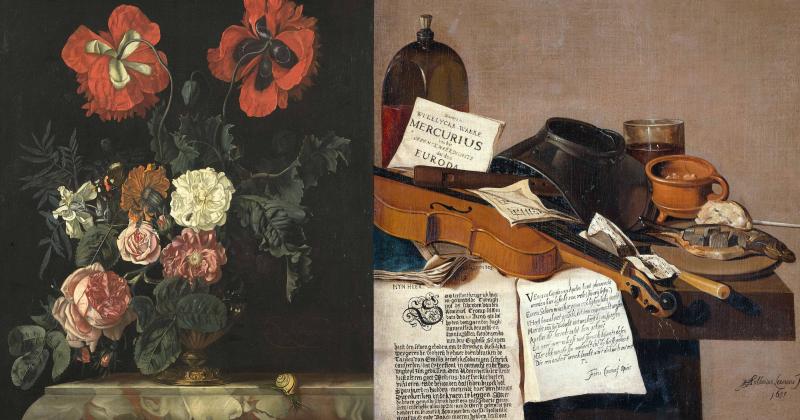Pronkstilleven schilderij oude meesters