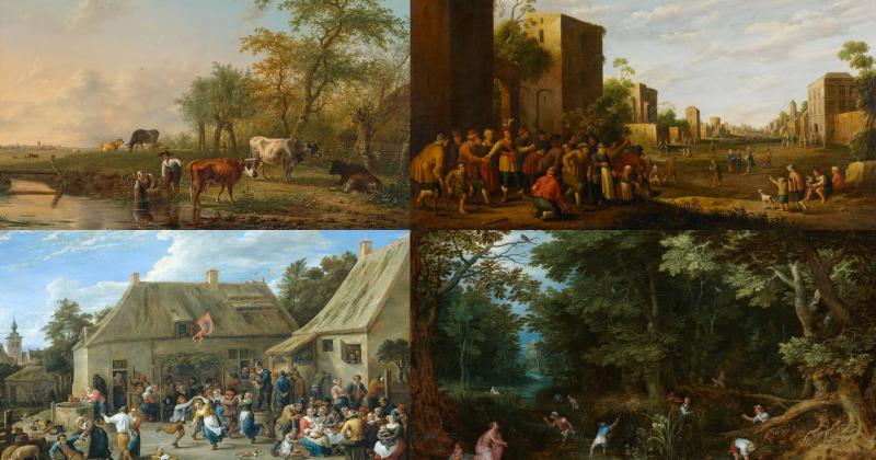 Oude meesters schilderij